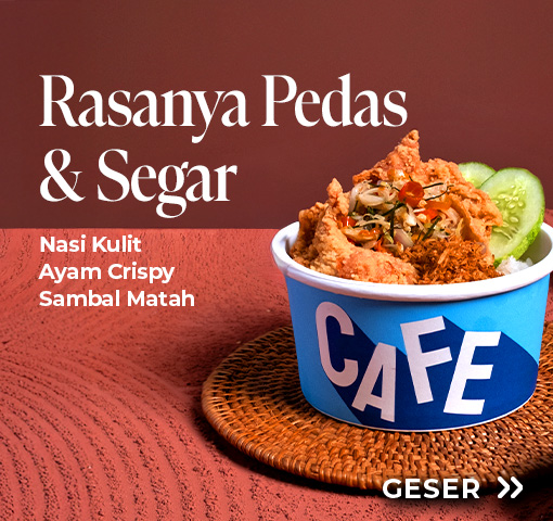 Nasi Kulit Ayam Crispy Sambal Matah