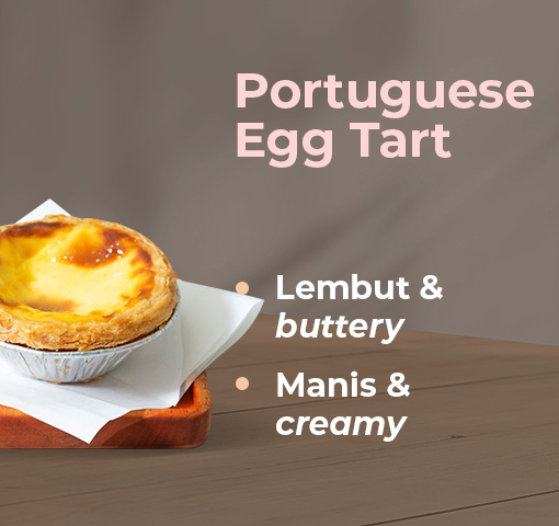 Portuguese Egg Tart - AC x Golden Egg Tart 1pcs