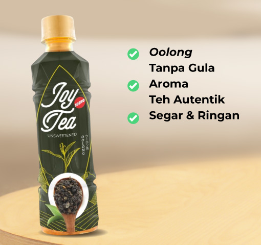 Sosro Joy Tea Oolong Unsweetened PET 350ml
