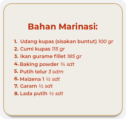 bahan marinasi
