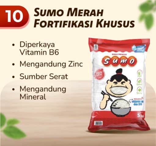 Sumo Merah Fortifikasi Khusus Beras Premium