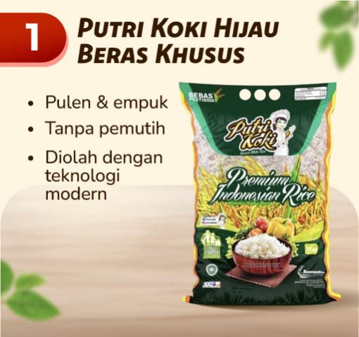 Putri Koki Hijau Beras Khusus