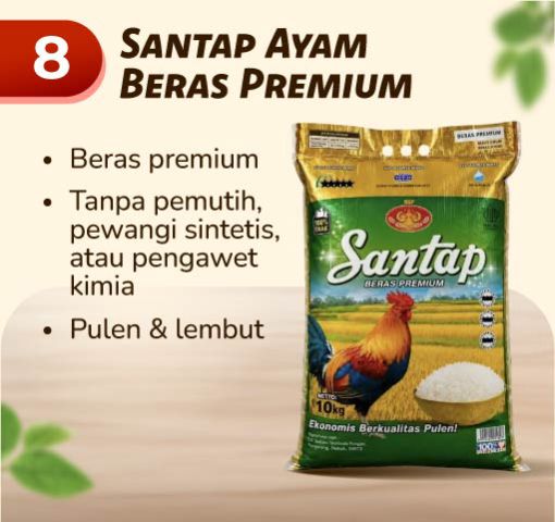 Santap Ayam Beras Premium
