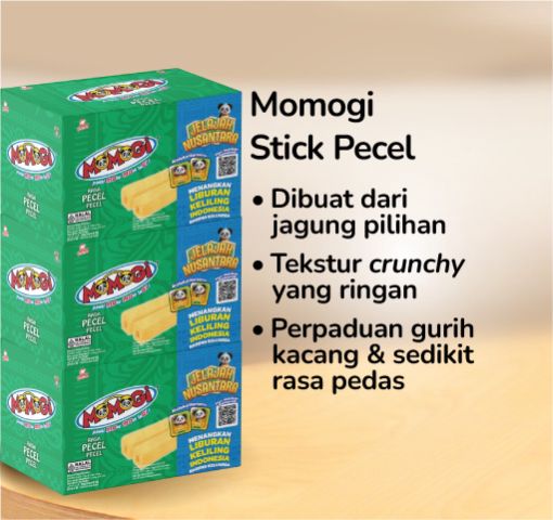 Momogi Stick Pecel 12gram 120 gram