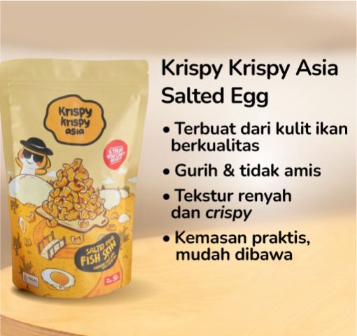 Krispy Krispy Asia Salted Egg Fish Skin