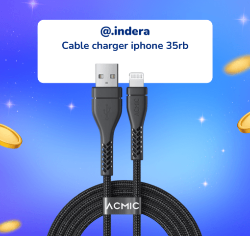Acmic Braided Line USB to Lightning For Iphone Cable B200 2 M