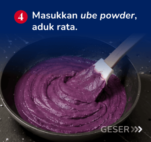 4 MASUKKAN UBE POWDER