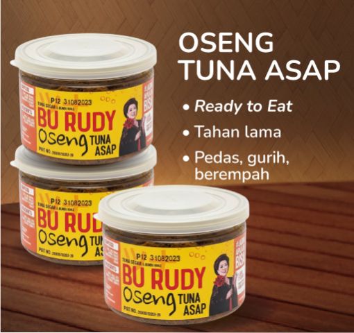 Bu Rudy Oseng Tuna Asap 200gram