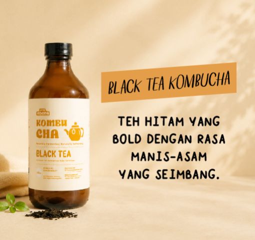black tea kombucha