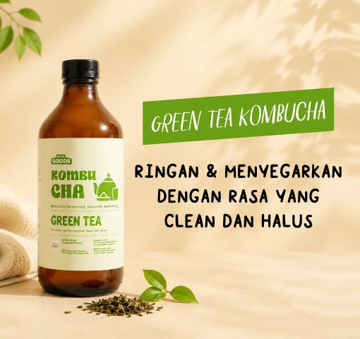 green tea kombucha