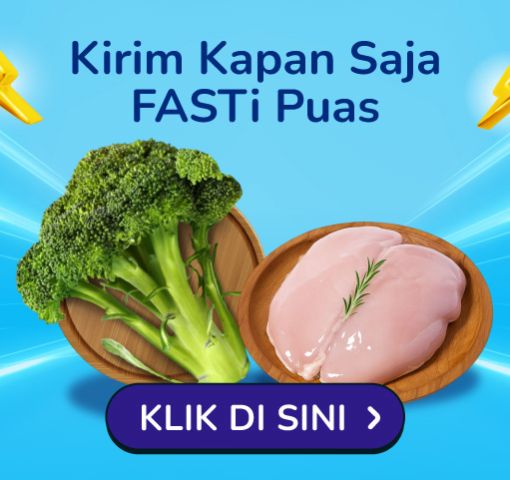 Produk Segar Dikirim Kapan Saja