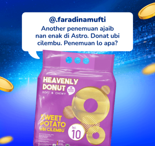 Heavenly Donut Ubi Cilembu