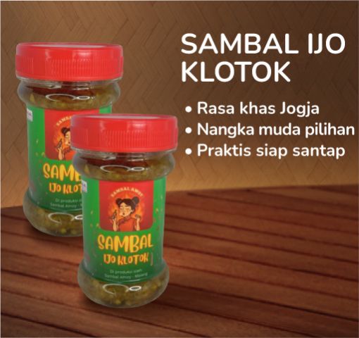 Sambal Amoy Sambal Ijo Klotok 150gr