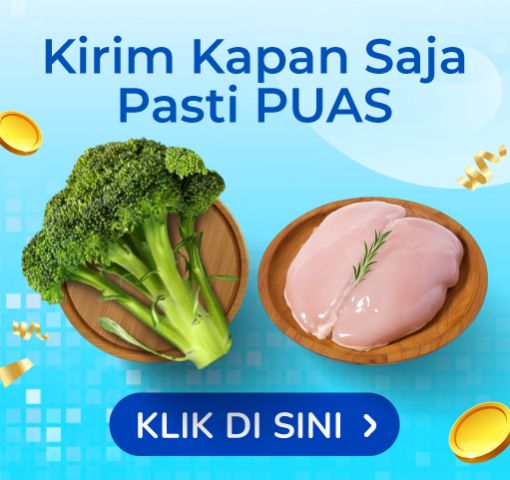 Produk Segar Dikirim Kapan Saja
