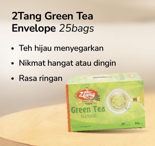 2Tang Green Tea Envelope 25bags