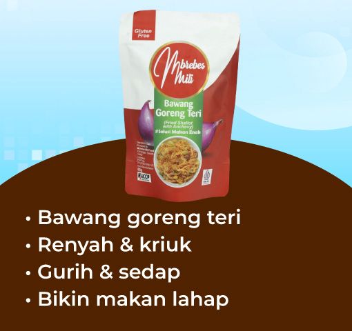 Mbrebes Mili Bawang Goreng Teri