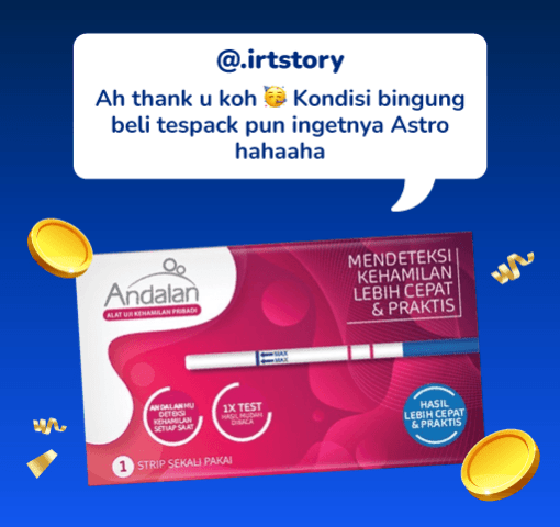 Andalan Strip Sekali Pakai Alat Tes Kehamilan