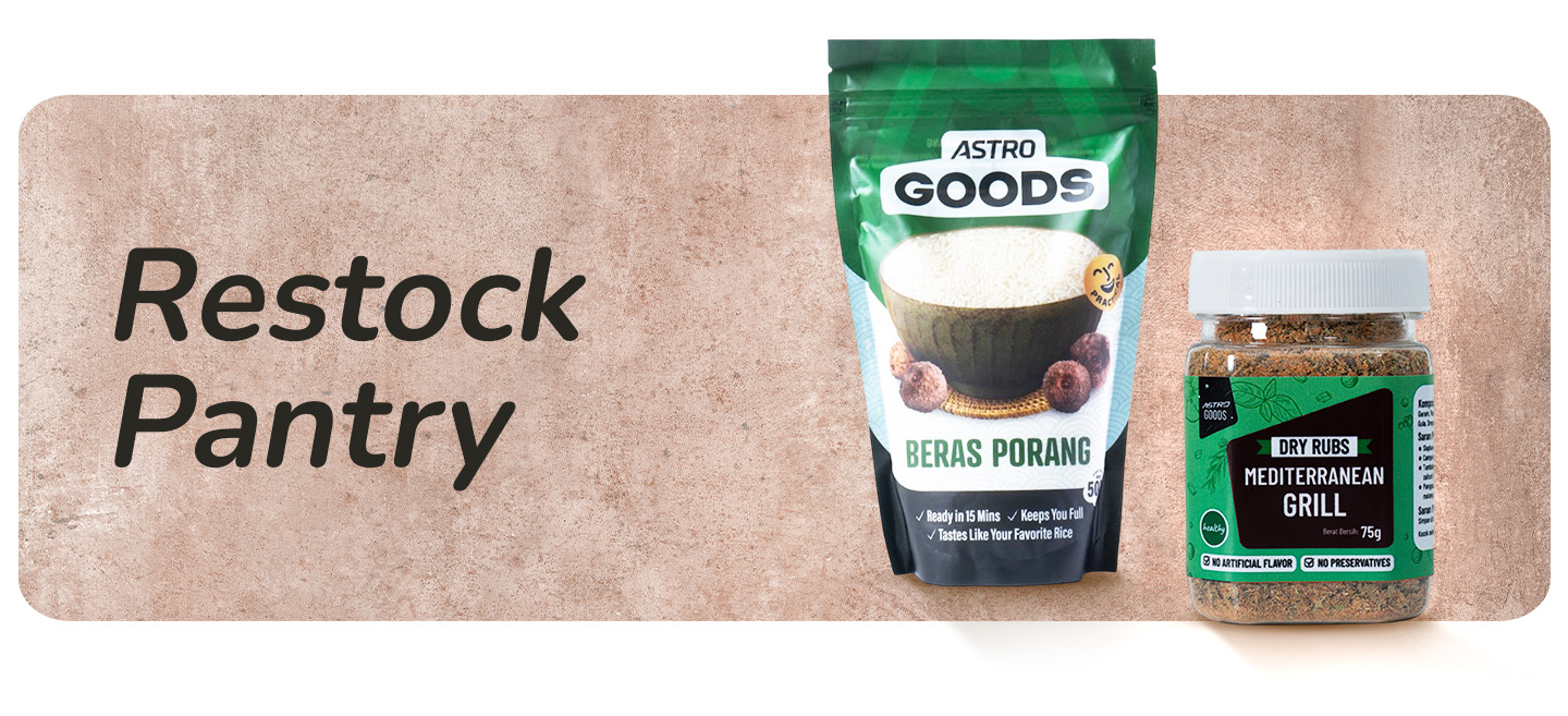 Kebutuhan Pokok Dapur