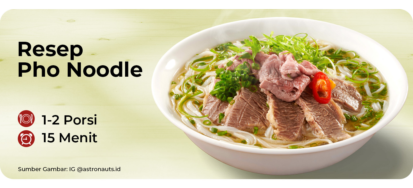 Resep Pho Noodle - DLP Banner