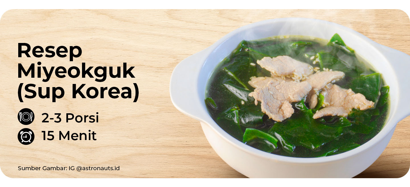 Resep Miyeokguk - DLP Banner