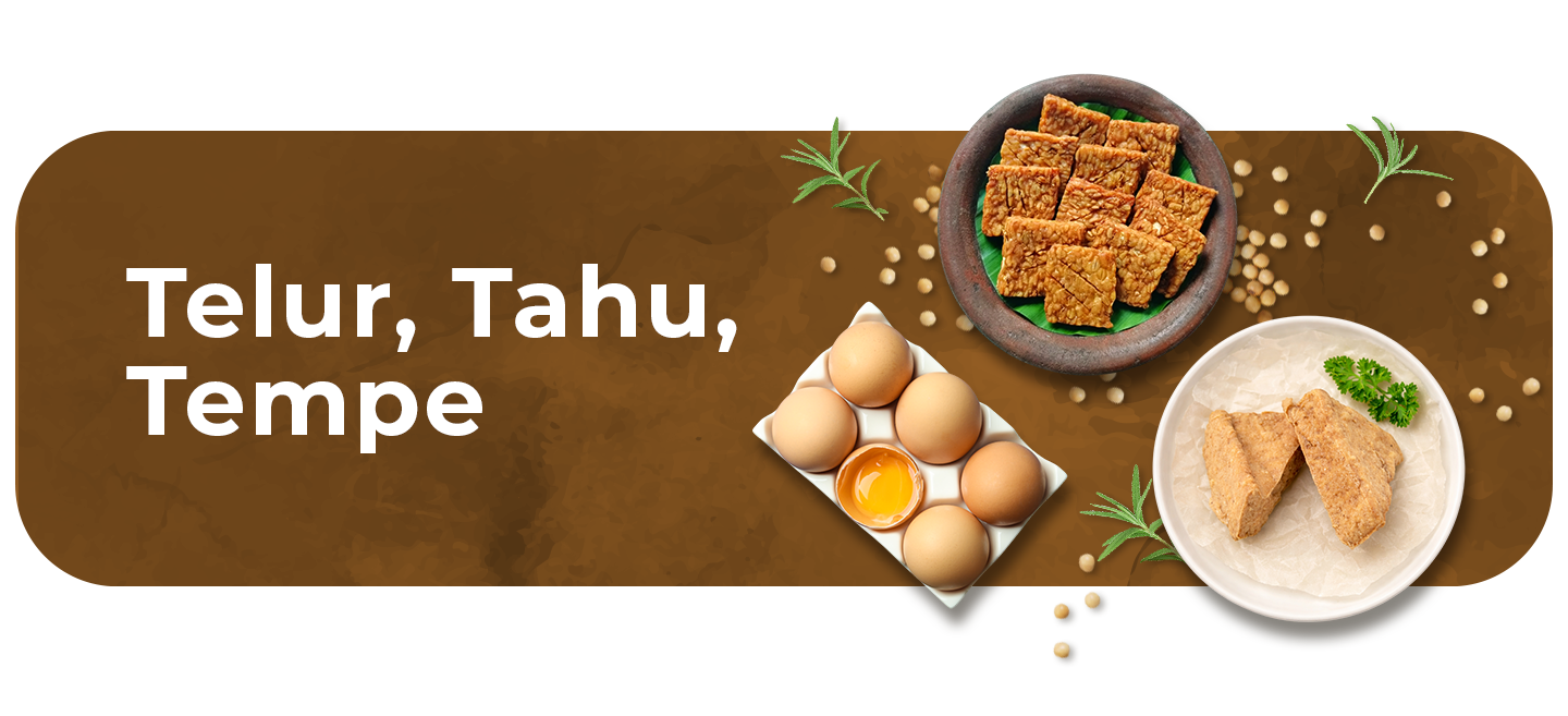 tahu telur tempe