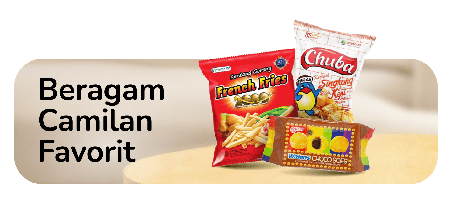 Beragam Camilan Favorit