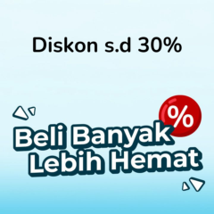 Diskon s.d 30%