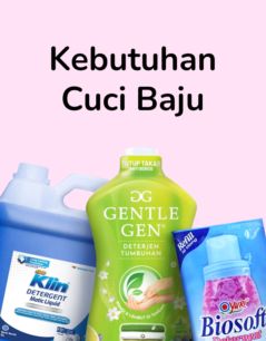 Kebutuhan Cuci Baju