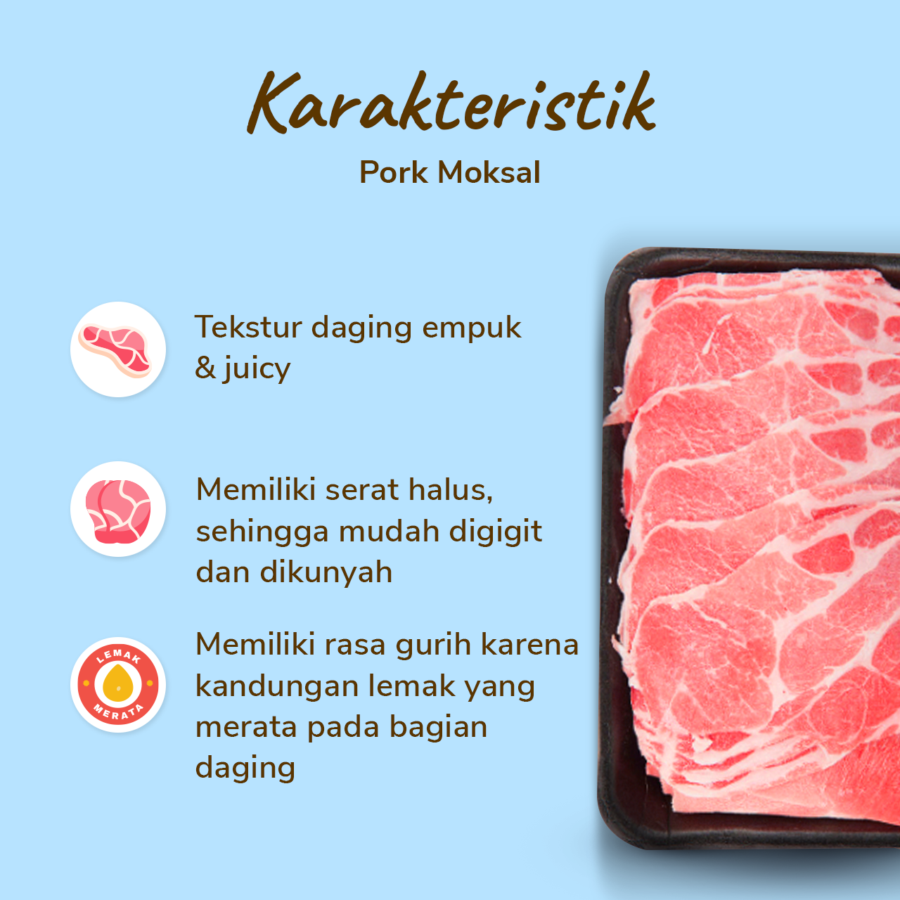 Pork Moksal 250gram