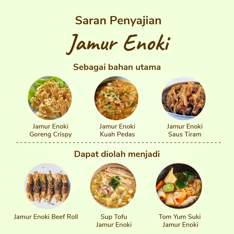 Jamur Enoki Astro Farm 100gram