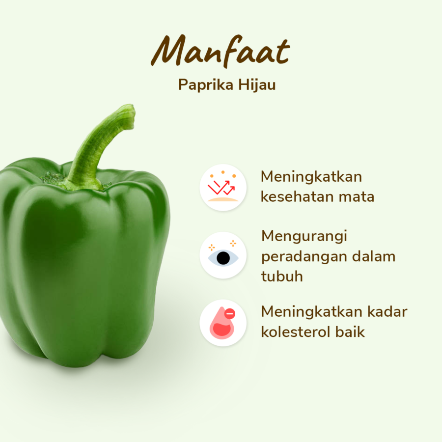 Paprika Hijau Astro Farm 1pcs