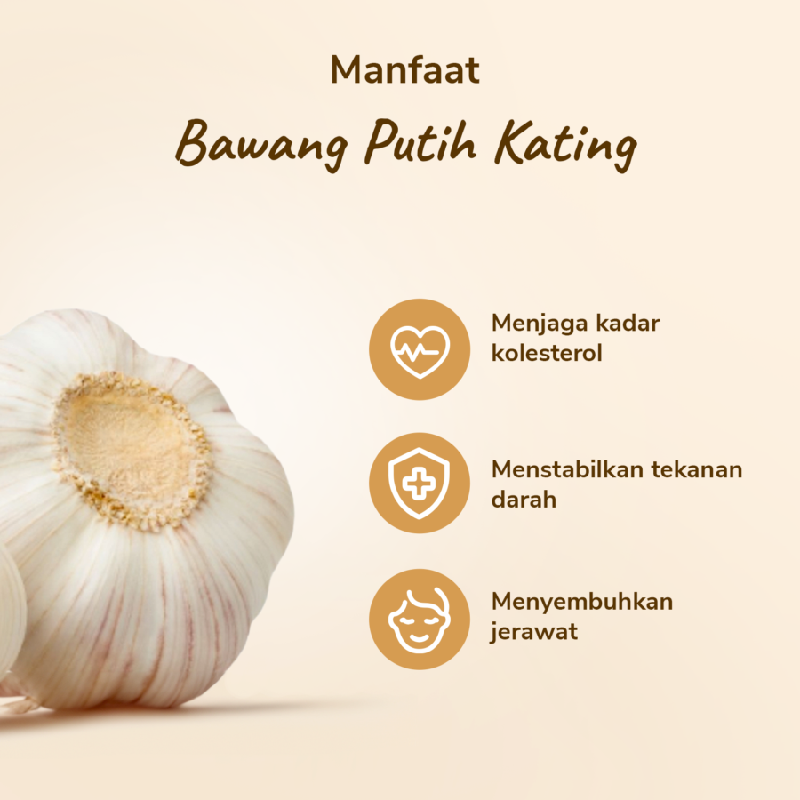 Bawang Putih Kating Astro Farm 250gram