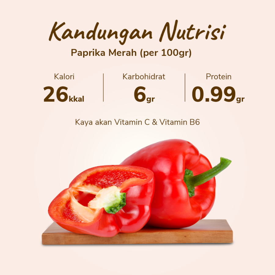 Paprika Merah Astro Farm 1pcs