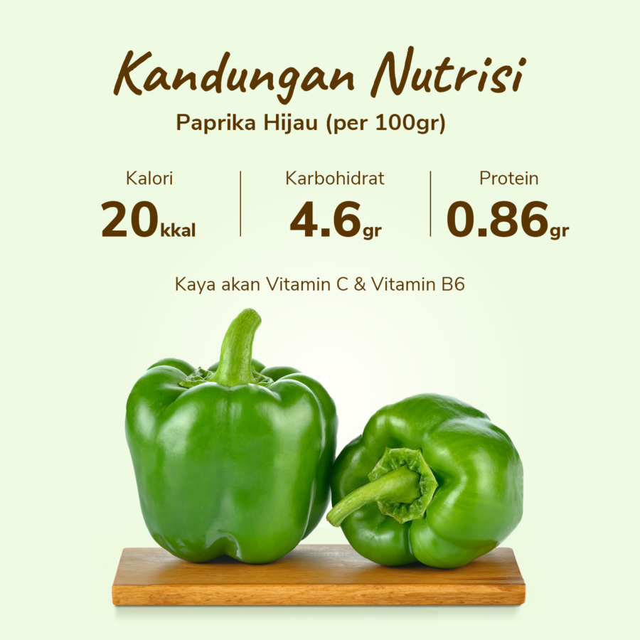 Paprika Hijau Astro Farm 1pcs