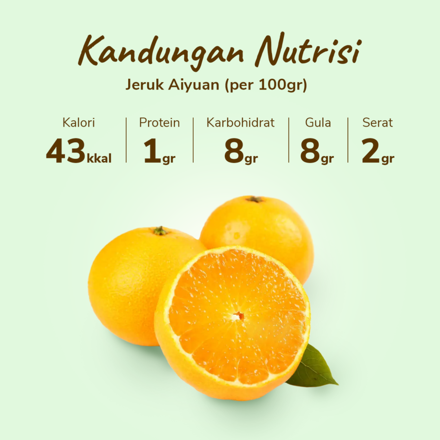 Jeruk Aiyuan Seedless  Astro Farm 2-3 pcs 400-500gram