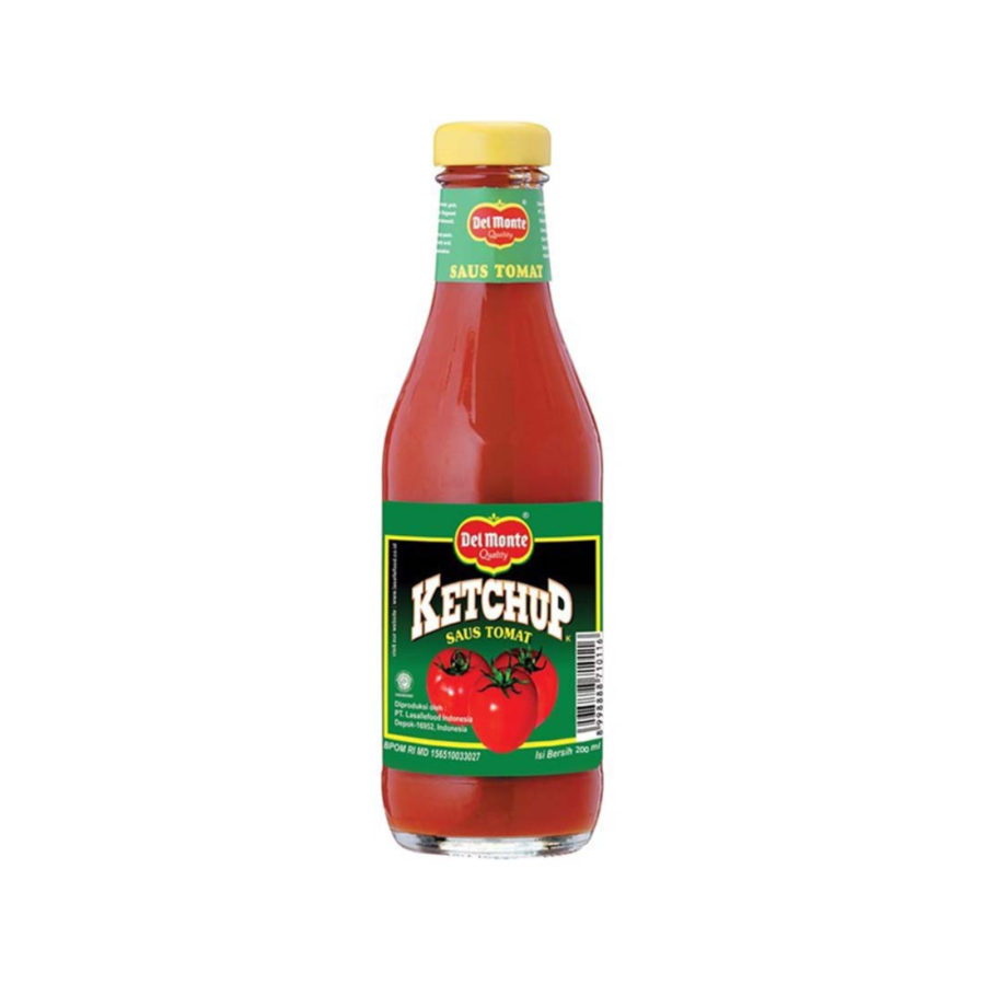 Del Monte Ketchup Saus Tomat Botol 190ml