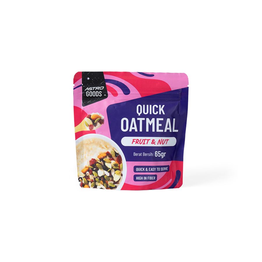 Quick Oatmeal Fruit & Nut Astro Goods 65gram