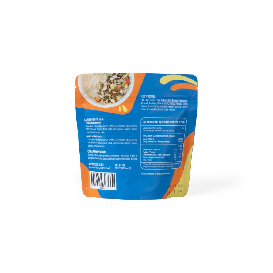 Quick Oatmeal Original Multigrain Astro Goods 65gram