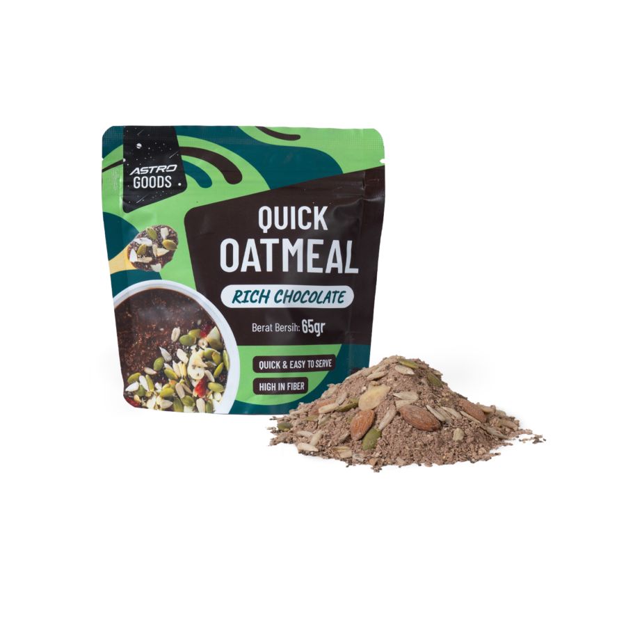 Quick Oatmeal Rich Chocolate Astro Goods 65gram