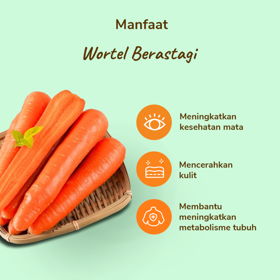 Wortel Berastagi Astro Farm 1kg