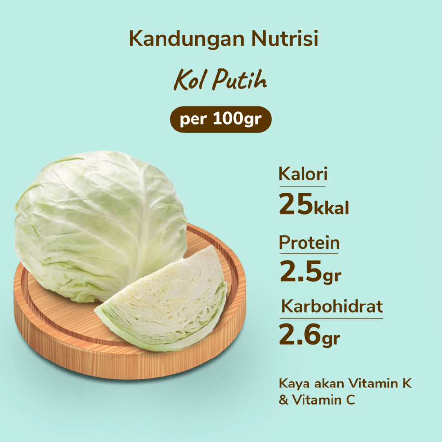 Kol Putih Astro Farm 500gram