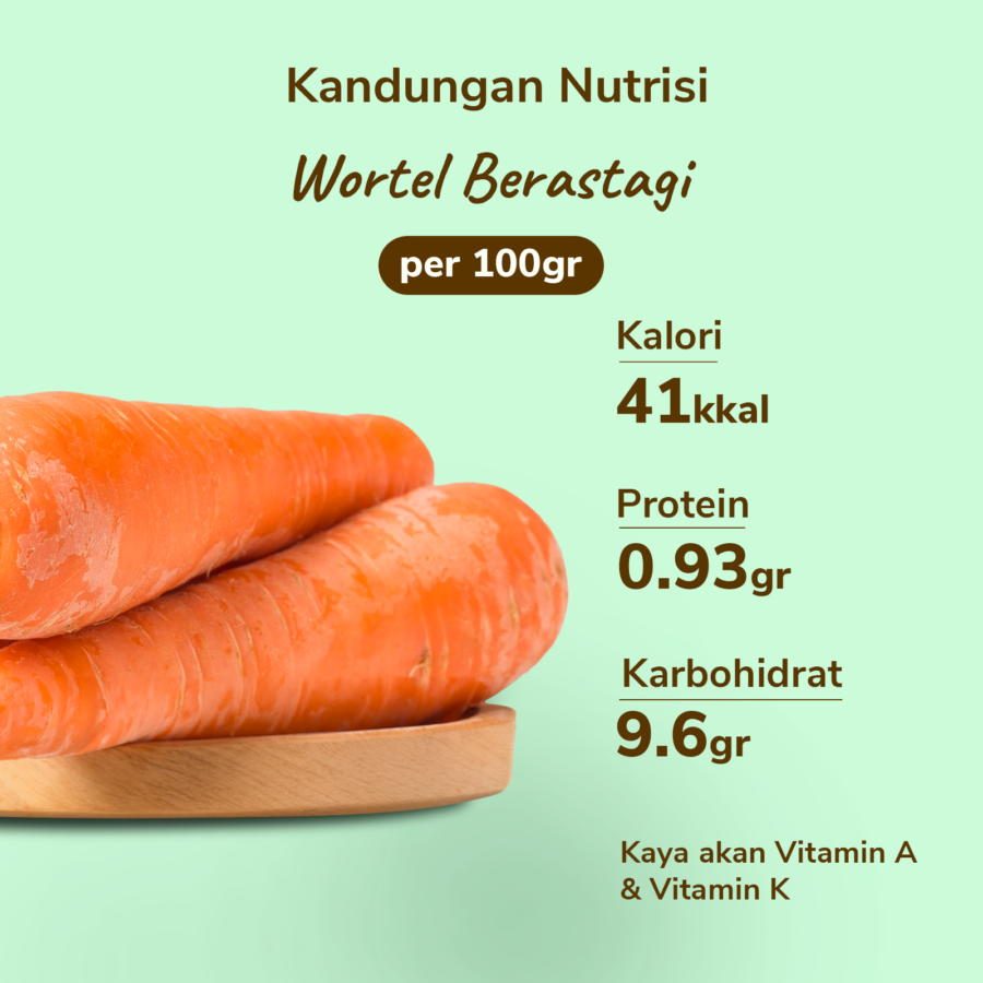 Wortel Berastagi Astro Farm 1kg