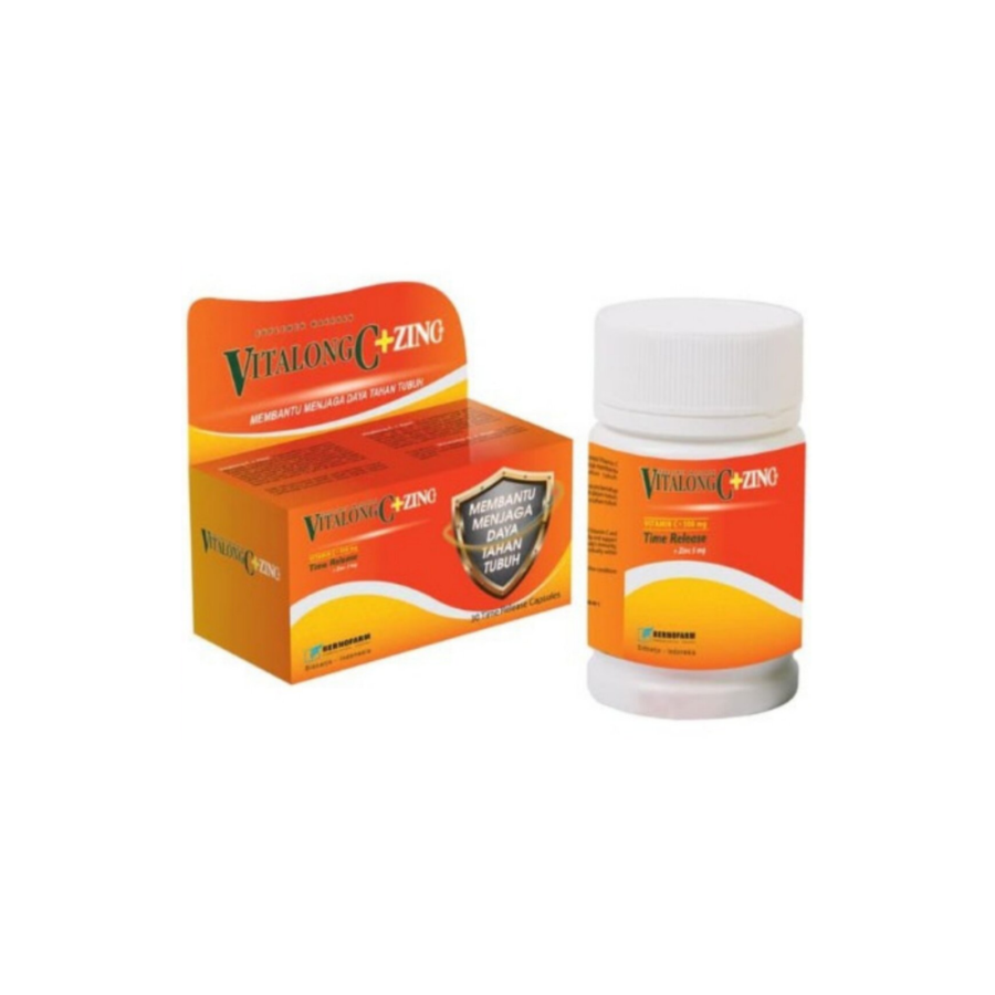 Vitalong C + Zinc 30kapsul
