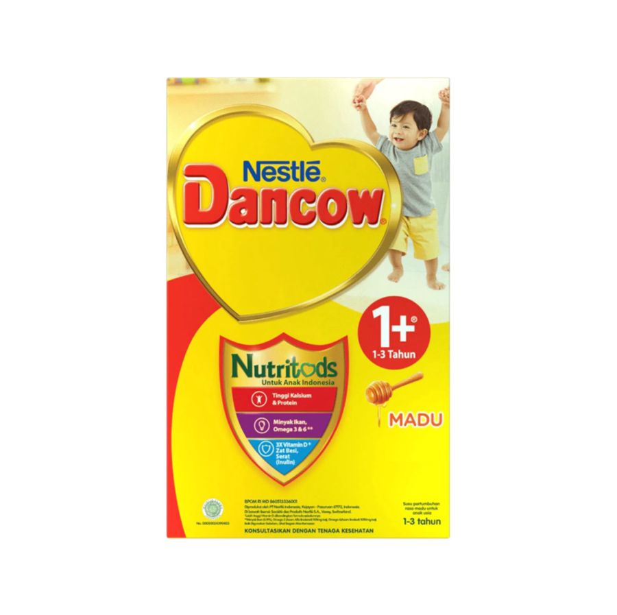 Dancow Advanced Excelnutri Madu 1-3 Tahun Susu Formula 350gram