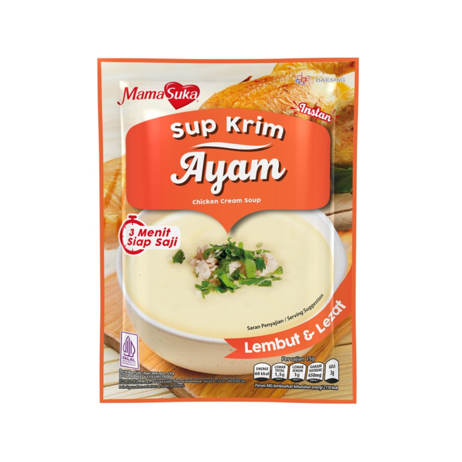 Mamasuka Sup Krim Ayam/Cream Soup 55gram