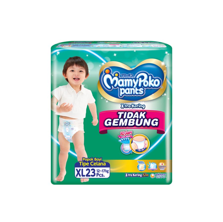 MamyPoko X-Tra Kering Tidak Gembung XL23 Diapers Pants 1packs