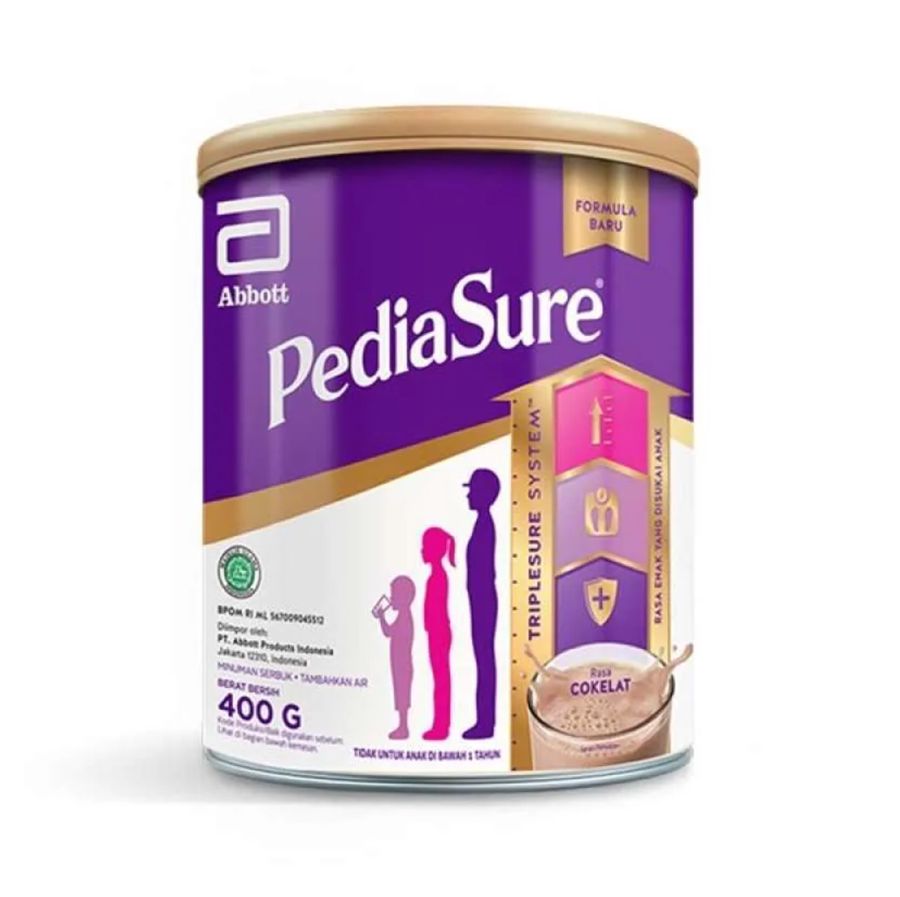[INVALID] Pediasure Triplesure Coklat Tin 400 gram 400gram