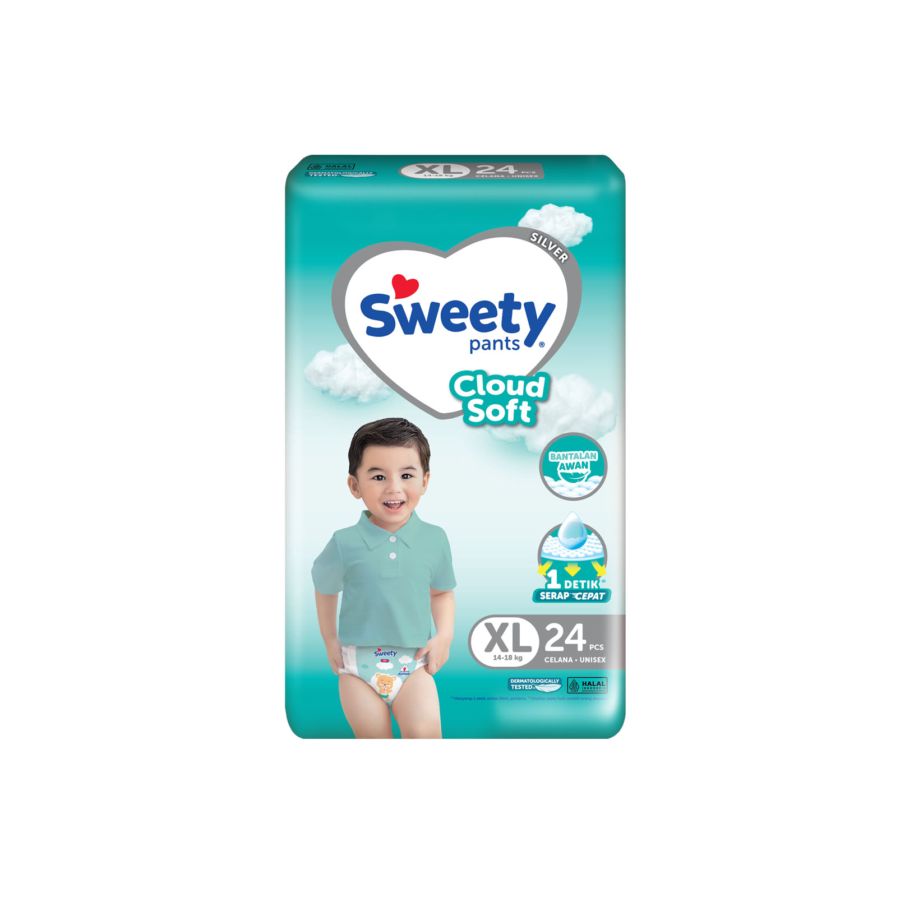Sweety Silver Cloud Pants Diapers Xl24 1pack