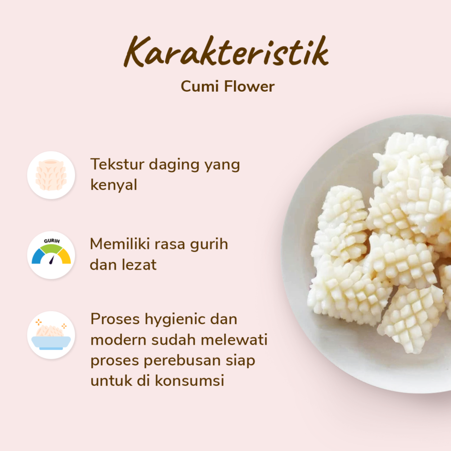 Cumi Flower Astro Goods 500gram 500gram