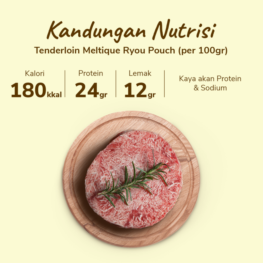Tenderloin Meltique Ryou Pouch 200gram
